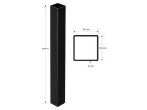 Puitaia post (60 x 60 mm)
