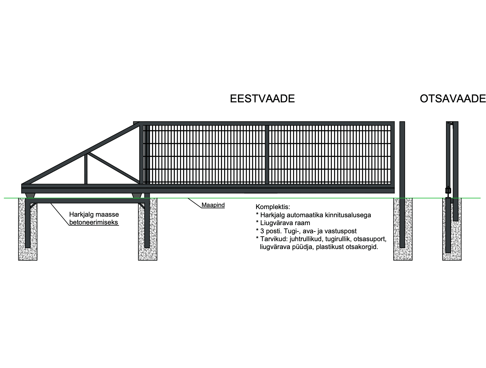 Liugvärav (2D täitega) - Image 3